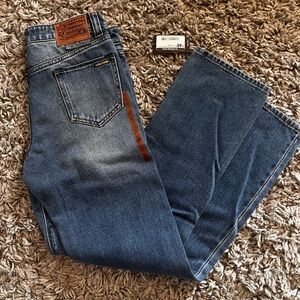 Volcom Youth Vorta Slim Straight Sz 27/14 Jeans